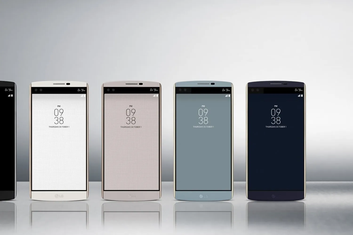 A smartphone photographed from the front
